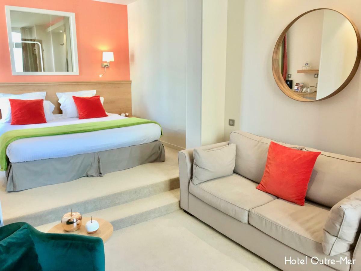 Hotel Outre-Mer - Villa Le Couchant Villers-sur-Mer Buitenkant foto